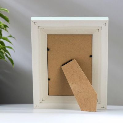 Фоторамка пластик 10х15 см "Светлая бирюза и сливки" 22х17х2 см