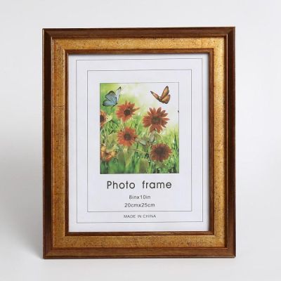 Фоторамка пластик 20х25 см "Фердинанд" золотая патина 32х27х2,1 см