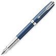 F 533 Secret Blue Shell Перьевая ручка Parker Sonnet перо золото 18К, покрытие рутений