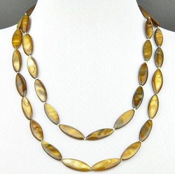 Бусы Перламутр "Пари" арт.НПР-11(10-28)-120-11