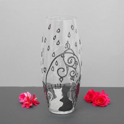 Ваза "Котики-парочка" 25 см