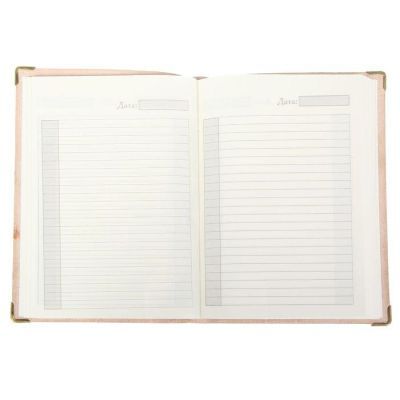 Недатированный кожаный ежедневник "Совершенно секретно" Индия