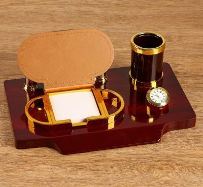 Настольный письменный набор №30 (4 в 1), из дерева