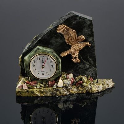Часы "Орёл", змеевик