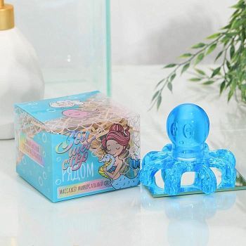 Массажёр «Волшебство рядом», осьминог, 9,5 х 9 см