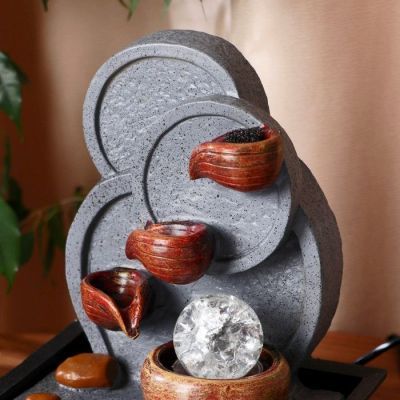 Фонтан с подсветкой "Мелитон" (12 х 16 х 29 см)