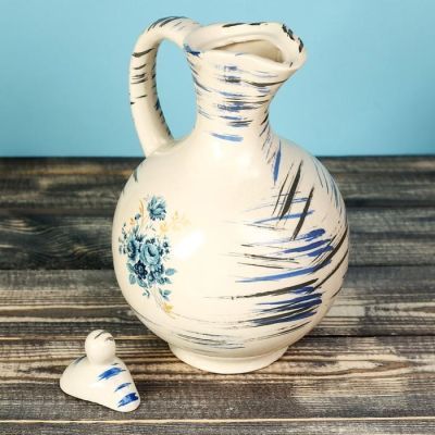 Кувшин "Цветной", с деколью, 1.7 л, микс