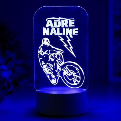 Светильник "Вело" LED RGB от сети 9,5х10х19,5 см