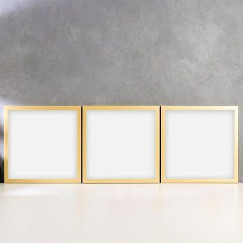 Набор фоторамок пластик "Единорог" 3 шт