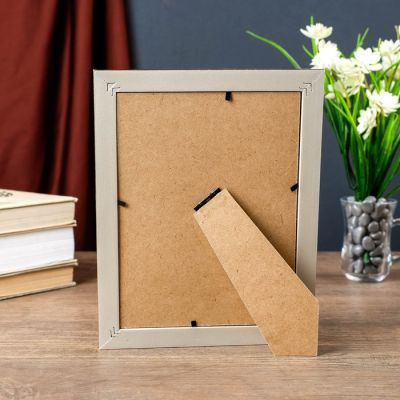 Фоторамка пластик 13х18 см "3D грани на золоте" 22х17х1 см