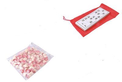 Настольные игры «Русское лото» (пластиковые бочонки) в прозрачной упаковке