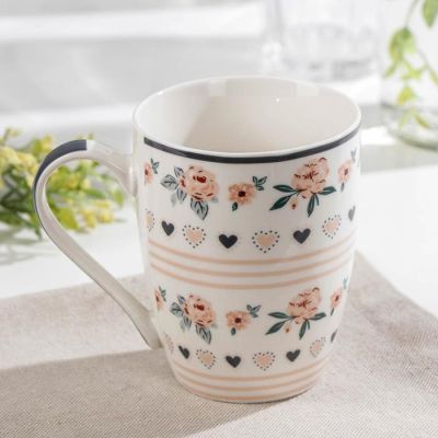 Кружка Доляна «Винтаж», 350 мл, 12×8,4×10,5 см