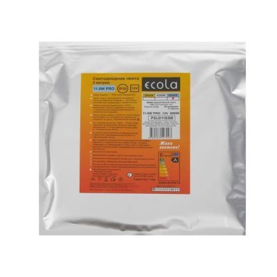 Светодиодная лента Ecola PRO 5 м, IP20, SMD5060, 60 LED/м, 11 Вт/м, 12 В, 6000К
