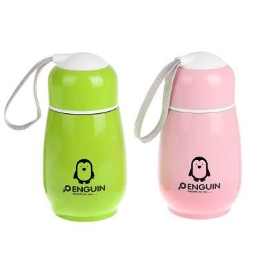 Термос "Маленький пингвин", 150 мл, 7.5х15 см, микс