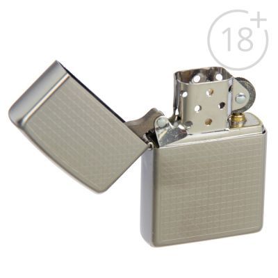 Зажигалка ZIPPO 205 Diamond Plate с покрытием Satin Chrome