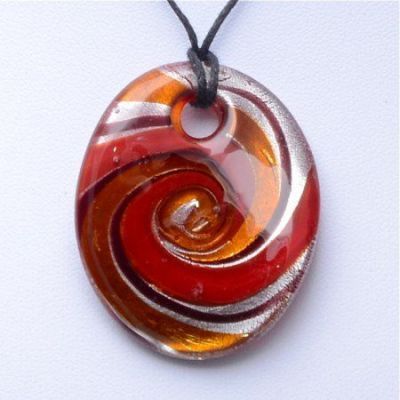 Подвеска Муранское стекло "Лурдас" арт.пМСТ-1521