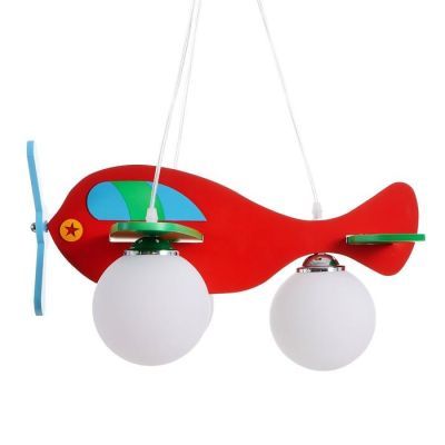 Люстра 6080 "Самолетик" E27 3х60Вт 50х46х90 см