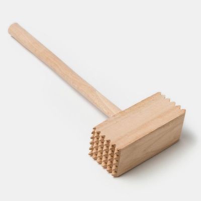 Кух.набор "Царь на кухне",варежка-прихватка 20х28см, молоток деревян.