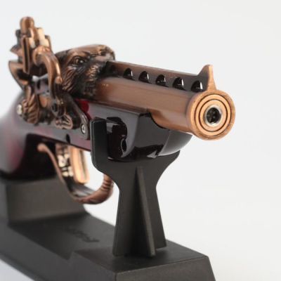 Сувенирное оружие с зажигалкой "Пистолет" пьезо, газ