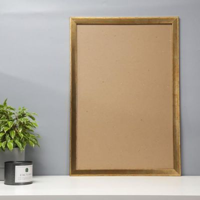 Фоторамка пластик 40х60 см, 609 золото