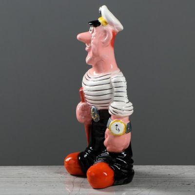 Копилка "Матрос", глянец, разноцветная, 30 см