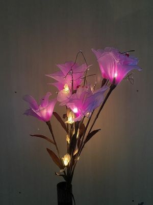 Светильник-букет «Gladiolus сиреневый» Art 031