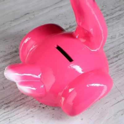 Копилка "Фламинго", розовый цвет, 20,5 см,