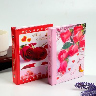 Фотоальбом на 36 фото 10х15 см "Букет роз" МИКС