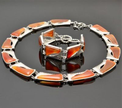 Колье Сердолик "Нефертити" арт. КП074