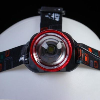 Фонарь налобный аккумуляторный "Мастер К.", 1 led, 3 режима, от сети, 4.5 х 6.5 см