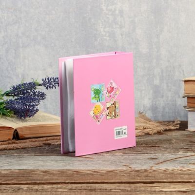 Фотоальбом на 40 фото 10х15 см "Зоопарк" в коробке, блёстки, объем.элемент МИКС 17х14х5 см