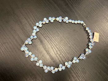 Бусы лунный камень "Радоница" арт.П781