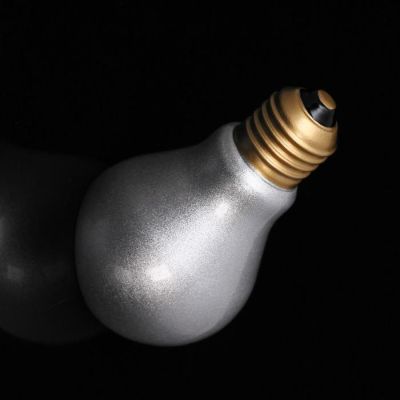 Вешалка "Лампочка", цвет хром