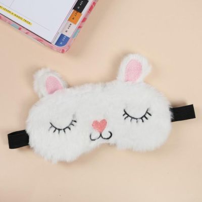 Подарочный набор «Зайка»: маска для сна, плед 70 × 100