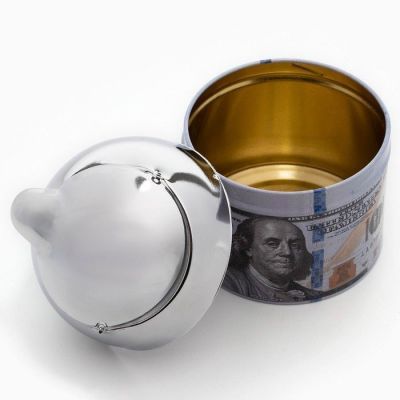 Пепельница бездымная "Доллар", 12 х 9 см