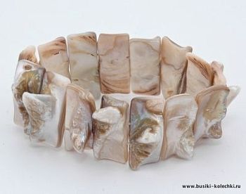 Браслет Перламутр "Этно" арт. бНПР-23(28-12)-14-2