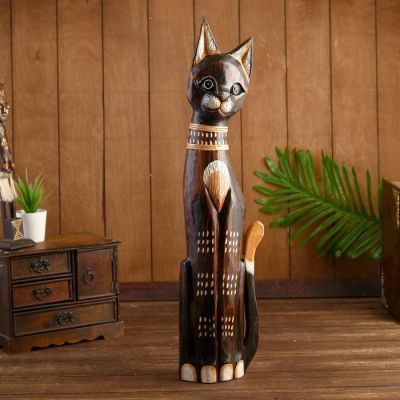 Сувенир дерево "Кошка" 60 см