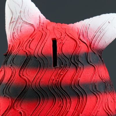 Копилка "Кот Рыжик" 28см МИКС