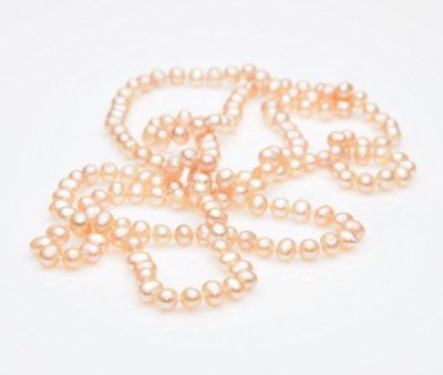 Бусы Жемчуг "Бесконечность" арт.НЖМ-1(7)-120-4-6