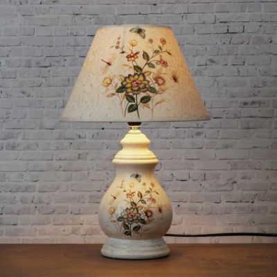 Светильник настольный "Букет полей" 1х40Вт E14 24,5х24,5х39см