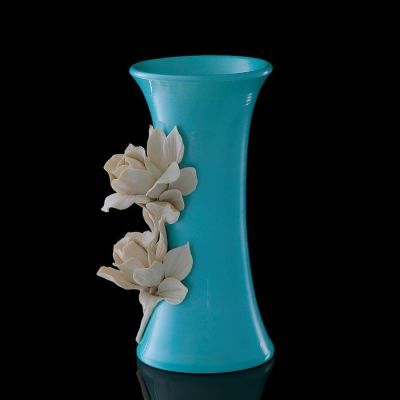 Ваза Stretto Seleste, лазурная