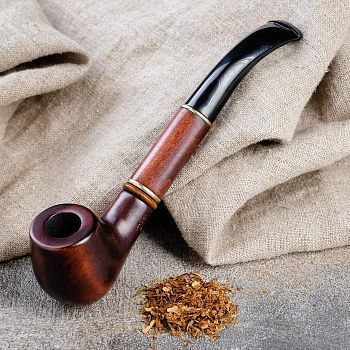 Трубка курительная "Финская", груша, 18 см