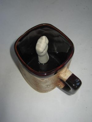 Кружка оригинальная с фигой внутри (400 мл)