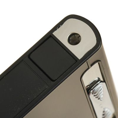 Портсигар с зажигалкой и толкателем, микс, 6.5х9.5 см