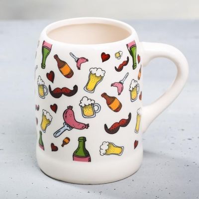 Пивная кружка с открывашкой «Любимому мужу», 600 мл