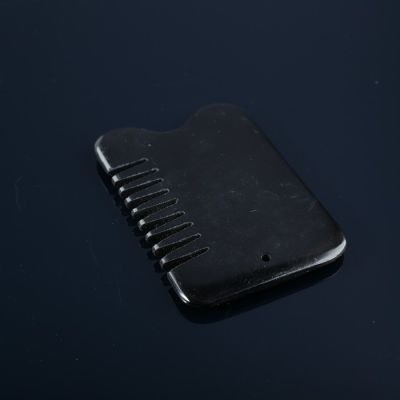 Расческа гребешок, для головы, Бяньши №1, черный нефрит