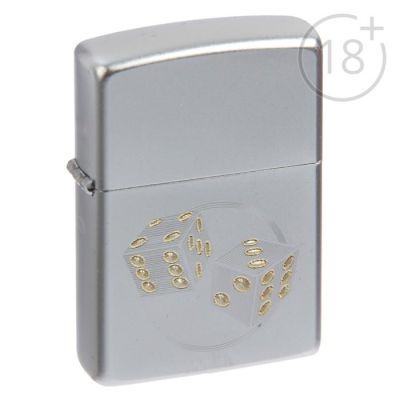 Зажигалка ZIPPO 29412 Classic с покрытием Satin Chrome