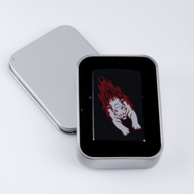 Зажигалка бензиновая "Дух огня", 5.5х3.5 см