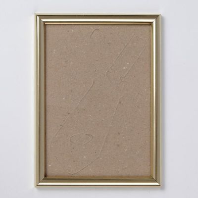 Фоторамка пластик 15х21 см золото