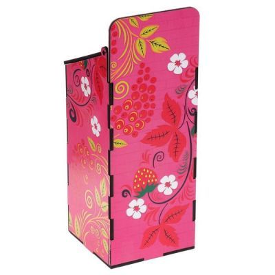 Органайзер для чая "Розовый" 255х113х136 мм